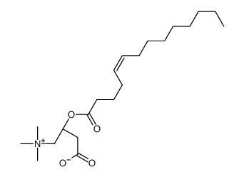 5-cis-Tetradecenoyl Carnitine structure