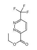 Ethyl6-(trifluoromethyl)pyridazine-3-carboxylate structure