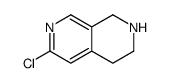 6-Chloro-1,2,3,4-tetrahydro-2,7-naphthyridine picture