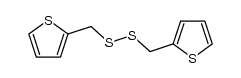 S,S'-BIS-(2-THIENYL)-METHYLENE-DISULPHIDE结构式