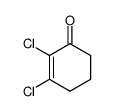 2-Cyclohexen-1-one,2,3-dichloro-结构式