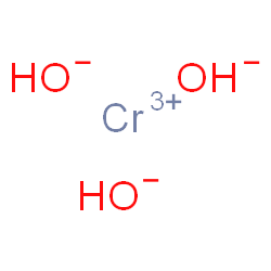 Chromium hydroxide(Cr(OH)3), dihydrate结构式