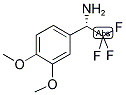 (1S)-1-(3,4-DIMETHOXYPHENYL)-2,2,2-TRIFLUOROETHYLAMINE结构式