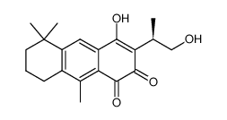 (-)-Aegyptinone B Structure