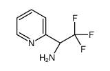 (1R)-2,2,2-TRIFLUORO-1-(2-PYRIDYL)ETHYLAMINE结构式