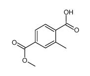 4-(甲氧羰基)-2-甲基苯甲酸结构式