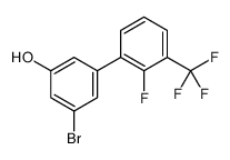 3-bromo-5-[2-fluoro-3-(trifluoromethyl)phenyl]phenol Structure