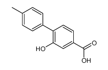 3-hydroxy-4-(4-methylphenyl)benzoic acid结构式