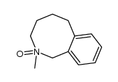 2-methyl-1,2,3,4,5,6-hexahydrobenzo[c]azocine 2-oxide Structure