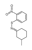 3-methyl-(o-nitrophenylthio)iminocyclohexane结构式