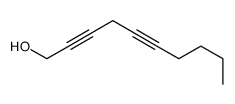 deca-2,5-diyn-1-ol结构式