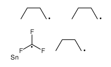 Tributyl(trifluoromethyl)stannane结构式