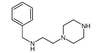 N-benzyl-2-piperazin-1-ylethanamine结构式