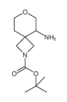 5-Amino-7-oxa-2-aza-spiro[3.5]nonane-2-carboxylic acid tert-butyl ester Structure