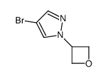 4-Bromo-1-(3-oxetanyl)-1H-pyrazole Structure