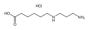 6-<(3-aminopropyl)amino>hexanoic acid dihydrochloride Structure