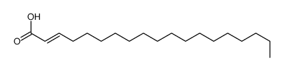 nonadec-2-enoic acid Structure