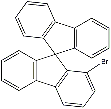 1-溴-9,9'-螺二[9H-芴]结构式