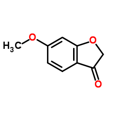 6-Methoxy-3-benzofuranone Structure
