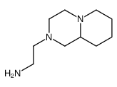 3,9-Diazabicyclo[3.3.1]nonane,3-(2-aminoethyl)-9-methyl-(8CI) Structure