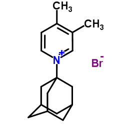 1-(Adamantan-1-yl)-3,4-dimethylpyridinium bromide Structure