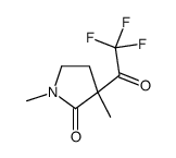 2-Pyrrolidinone, 1,3-dimethyl-3-(trifluoroacetyl)- (9CI) picture
