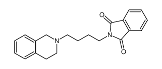 4-phthalimidobutyltetrahydroisoquinoline Structure