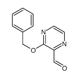 3-(BENZYLOXY)PYRAZINE-2-CARBALDEHYDE Structure