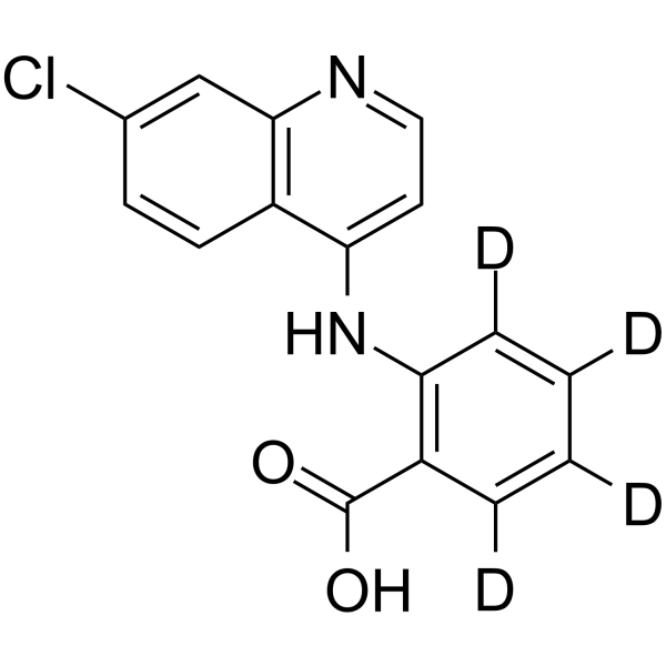 Glafenic acid-d4 Structure
