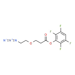 Azido-PEG1-TFP ester Structure