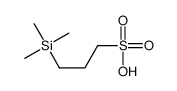 3-(trimethylsilyl)propane-1-sulfonic acid Structure