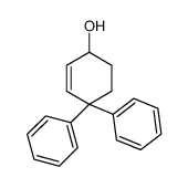 4,4-diphenylcyclohex-2-en-1-ol Structure