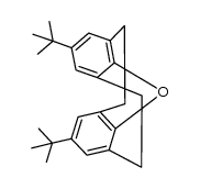 5,13-di-tert-butyl-17-oxa[2.2.1](1,3,2)cyclophane结构式