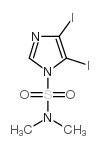 4,5-DIIODO-N,N-DIMETHYL-1H-IMIDAZOLE-1-SULFONAMIDE Structure