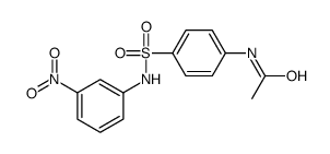 4-(3-Nitrophenylsulfamoyl)acetanilide结构式