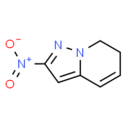 2-Nitro-6,7-dihydropyrazolo[1,5-a]pyridine Structure