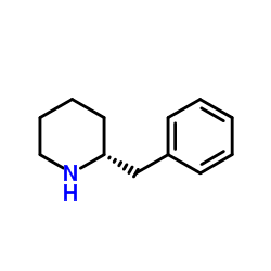 (R)-2-Benzylpiperidine结构式