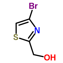 4-溴-2-羟甲基噻唑结构式