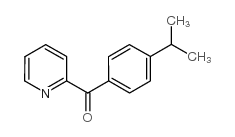 2-(4-ISOPROPYLBENZOYL)PYRIDINE structure