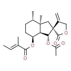 (-)-Bakkenolide E structure