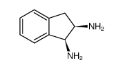 (1S,2R)-2,3-dihydro-1H-indene-1,2-diamine structure