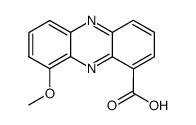 9-Methoxy-1-phenazinecarboxylic acid结构式