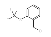 2-(TRIFLUOROMETHYLTHIO)BENZYL ALCOHOL structure