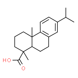 1,4a-dimethyl-7-propan-2-yl-2,3,4,9,10,10a-hexahydrophenanthrene-1-carboxylic acid结构式