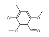 chloroatranol dimethyl ether Structure