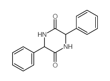 2,5-Piperazinedione,3,6-diphenyl-结构式