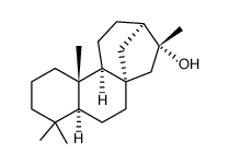 (5α,9α,10β,16R)-Kauran-16-ol结构式