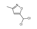 5-dichloromethyl-3-methyl-isoxazole Structure