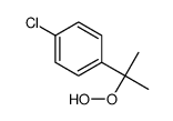 1-chloro-4-(2-hydroperoxypropan-2-yl)benzene Structure