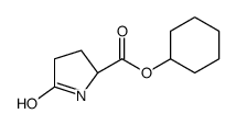 cyclohexyl 5-oxoprolinate Structure